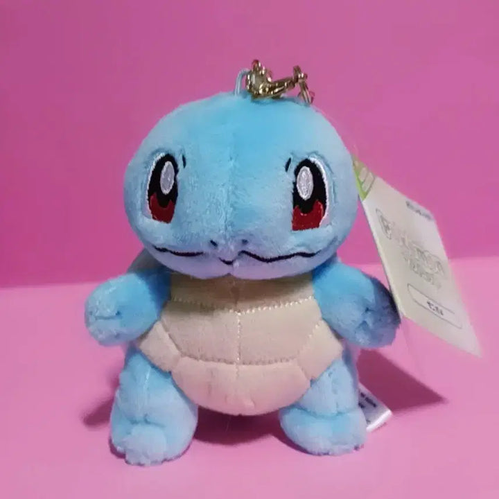 [BUNJANG] Pokemon Squirtle Mascot Plush Keychain / 일본정품 / 포켓몬스터 꼬부기 마스코트 인형 키링 잠