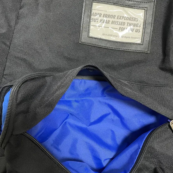 [BUNJANG] Ader Error Black Backpack / 아더에러 블랙 백팩 가방