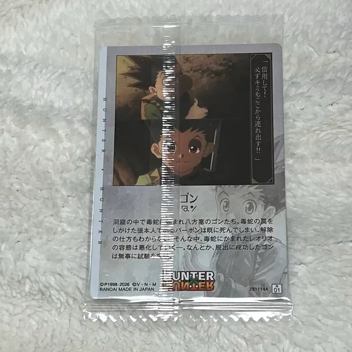 [BUNJANG] Hunter x Hunter Gon Wafer Card Vol. 4 (Sealed) / 헌터x헌터 곤 웨하스 4탄 카드 미개봉