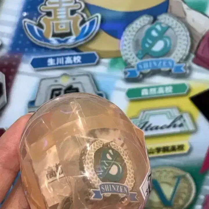 [BUNJANG] Haikyuu!! School Gacha Badge Shingeki no Kyojin / 하이큐 학교 뱃지 가챠 신젠고