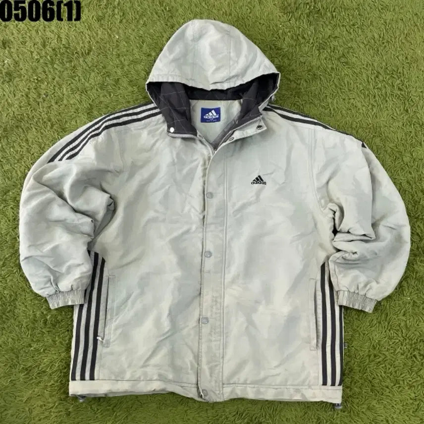 [BUNJANG] Adidas Old School Track Jacket / 아디다스 올드스쿨 트레이닝 상의 집업 자켓 바람막이 100