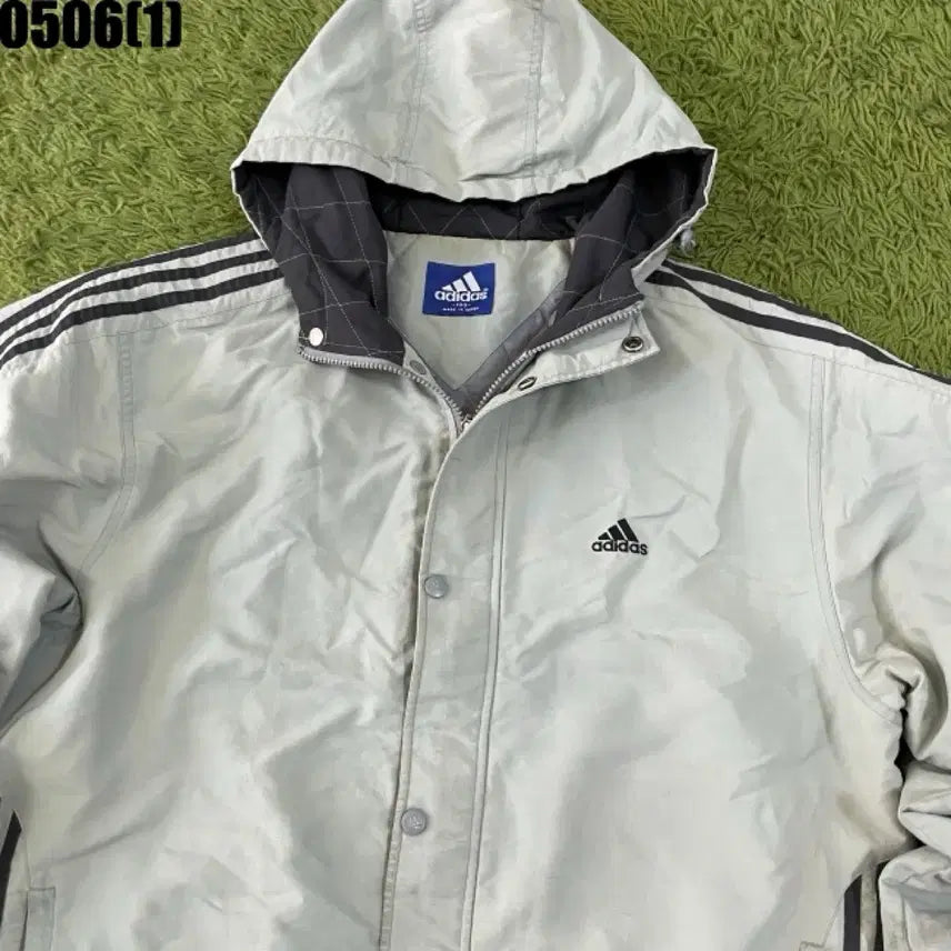 [BUNJANG] Adidas Old School Track Jacket / 아디다스 올드스쿨 트레이닝 상의 집업 자켓 바람막이 100