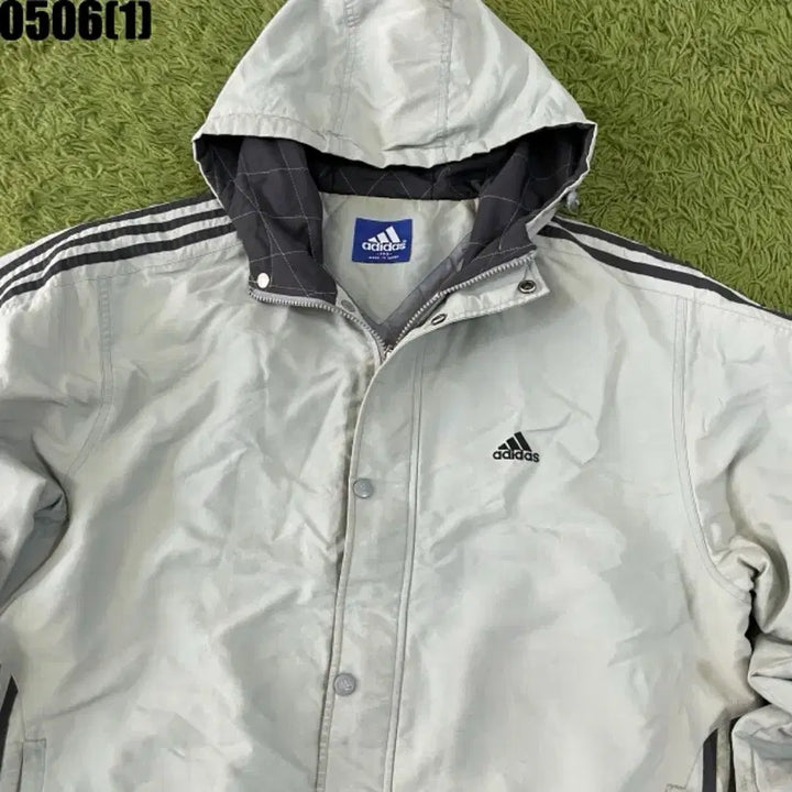 [BUNJANG] Adidas Old School Track Jacket / 아디다스 올드스쿨 트레이닝 상의 집업 자켓 바람막이 100