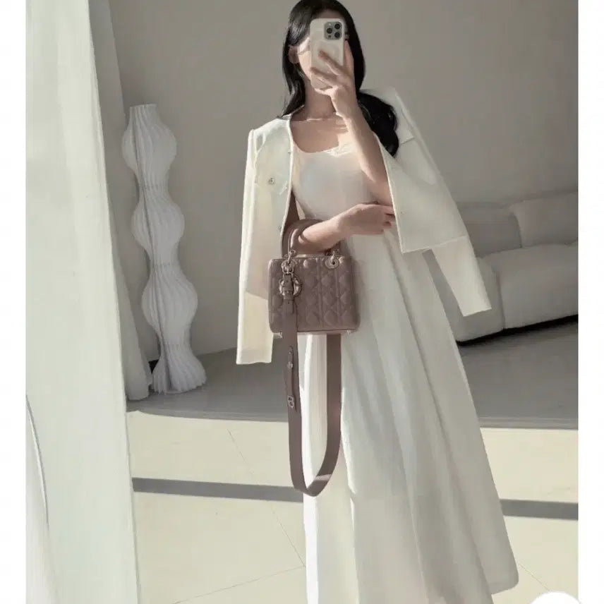 [BUNJANG] Hepburn Style Long Dress / 햅번원피스