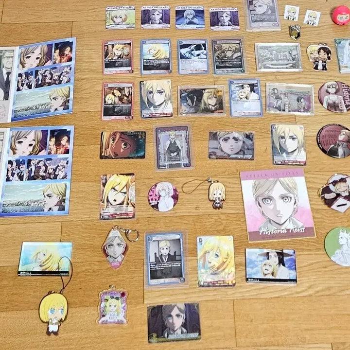 [BUNJANG] Attack on Titan Historia Goods Bundle Set / 진격의 거인 히스토리아 굿즈 일괄 판매