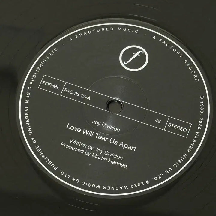 [BUNJANG] Joy Division Love Will Tear Us Apart (2020 Remaster) LP Vinyl / (택포) 조이 디비전 LP 바이닐