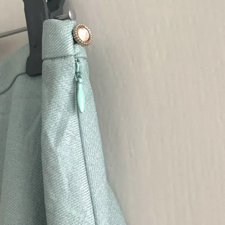 [BUNJANG] Kumikyoku Mint Mini Skirt / 오늘만 할인) 엑시즈팜 일녀 KUMIKYOKU 민트 미니 스커트