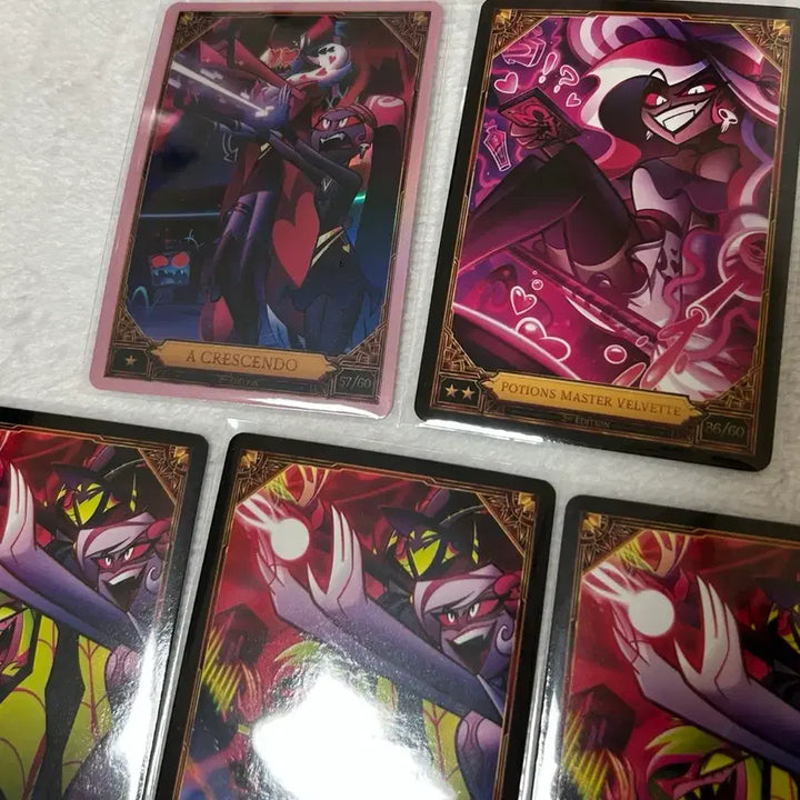 [BUNJANG] Have Been Hotel Trading Card Bundle Set Velvet / 해즈빈호텔 트레이딩 카드 일괄 벨뱃