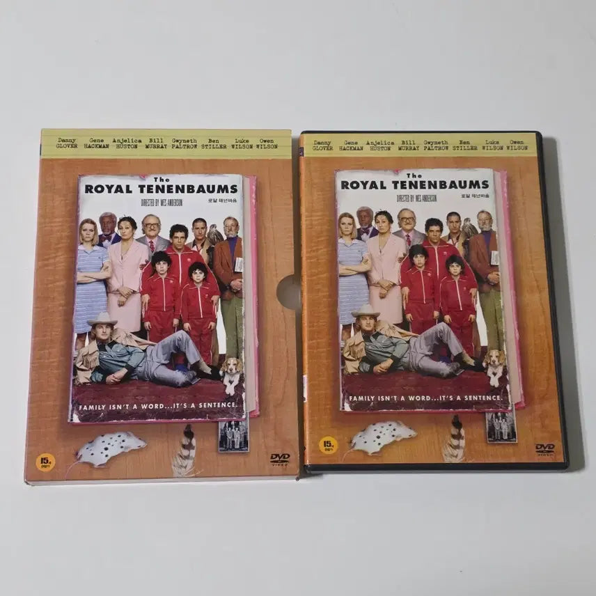 [BUNJANG] The Royal Tenenbaums DVD (2002) / [DVD] 로얄 테넌바움 2002