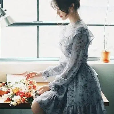 [BUNJANG] Milkcocoa Emily Flower Mini Dress / 밀크코코아 Emily flower mini dress