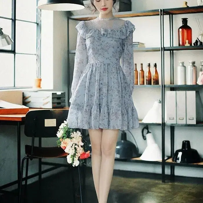 [BUNJANG] Milkcocoa Emily Flower Mini Dress / 밀크코코아 Emily flower mini dress