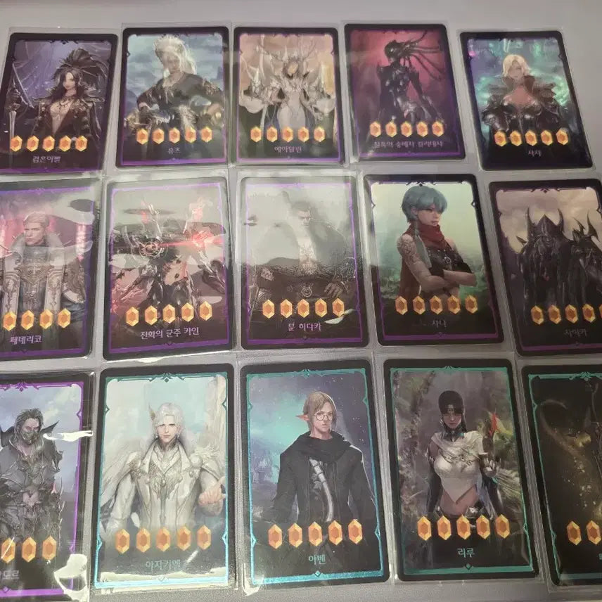 [BUNJANG] Lost Ark Card Collection Bundle (42 Cards) / 로스트아크 카드 42장 일괄
