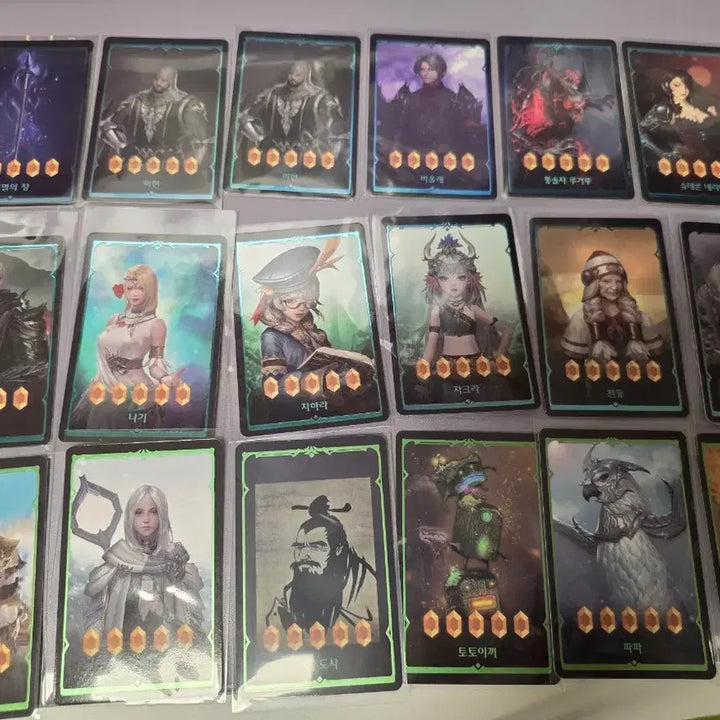 [BUNJANG] Lost Ark Card Collection Bundle (42 Cards) / 로스트아크 카드 42장 일괄