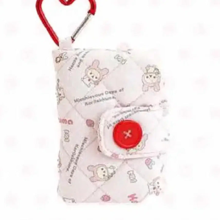 [BUNJANG] Rilakkuma Korilakkuma Coin Case Quilting Rabbit Wallet (Sealed) / (미개봉)코리락쿠마 리락쿠마 코인케이스 퀼팅 우사기 토끼 지갑