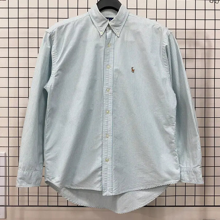 [BUNJANG] Polo Ralph Lauren Striped Oxford Shirt XL / <XL> 폴로 랄프로렌 스트라이프 옥스포드 셔츠