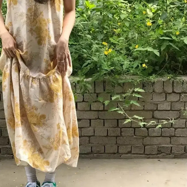 [BUNJANG] And Other Stories Silk Floral Pattern Long Dress / 앤아더스토리즈 원피스