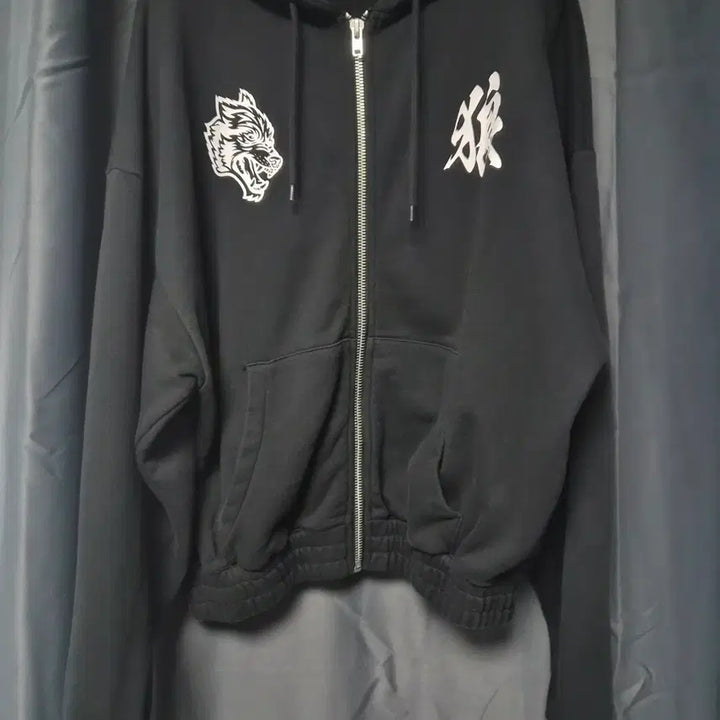 [BUNJANG] Dark Sport Musado Infernal Zip-Up Hoodie (Size M) / 다크스포츠 무사도 인페르날 후드집업 M사이즈