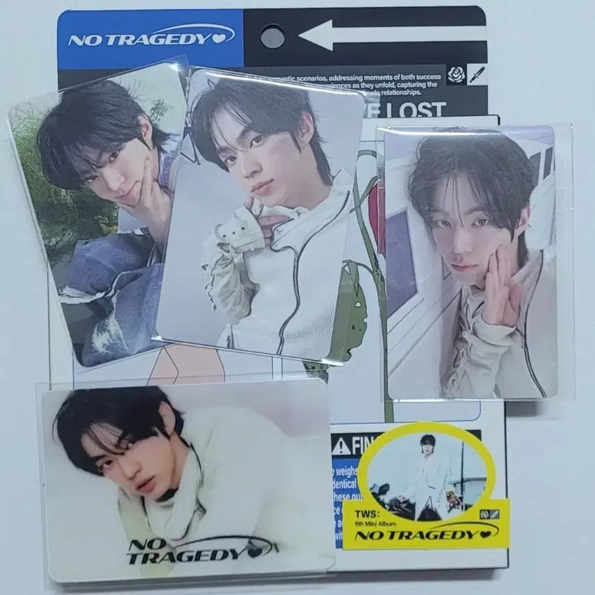 [BUNJANG] TWS Dohyun NO TRAGEDY Photocard Full Set / 투어스 도훈  NO TRAGEDY 앨범 풀세트
