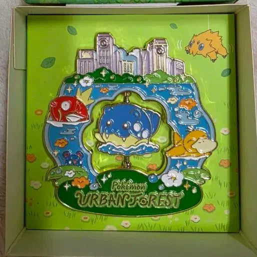 [BUNJANG] Pokemon Urban Forest Seoul Forest Pop-up Limited Edition Deguleo Badge / 포켓몬 Urban Forest 서울숲 팝업 한정판 데굴레오 룰렛 뱃지