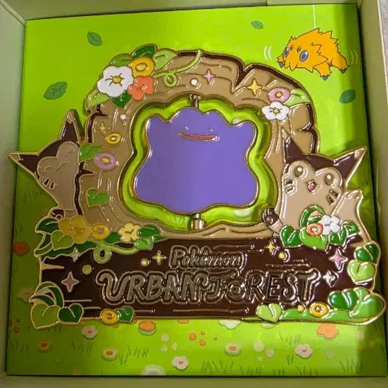 [BUNJANG] Pokemon Urban Forest Metamon Roulette Badge / 포켓몬스터 서울숲 팝업 어반 포레스트 메타몽 룰렛 뱃지