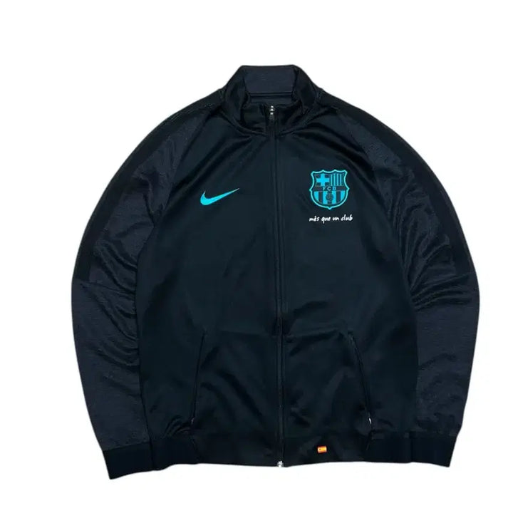 [BUNJANG] Nike Barcelona Rare Mint Track Top Jersey / 나이키 바르셀로나 레어 민트 져지 트랙탑