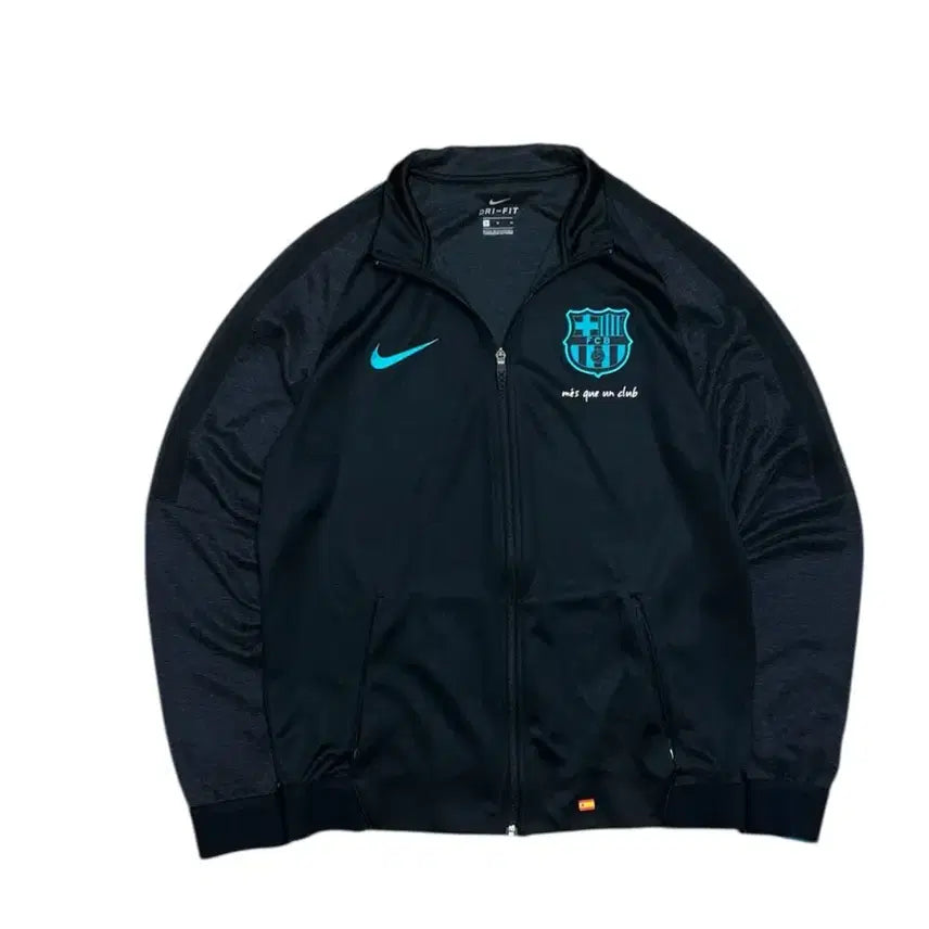 [BUNJANG] Nike Barcelona Rare Mint Track Top Jersey / 나이키 바르셀로나 레어 민트 져지 트랙탑