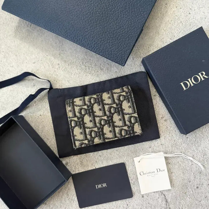 [BUNJANG] Dior Oblique Business Card Holder Wallet / 디올 오블리크 비지니스 카드홀더 지갑
