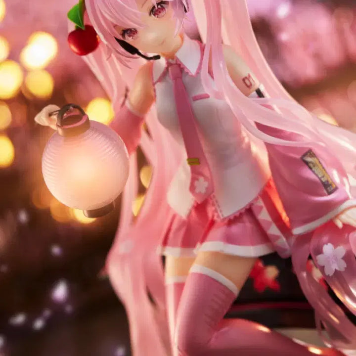 [BUNJANG] Taito Vocaloid Sakura Miku Lantern Figure / 박스O) 타이토 보컬로이드 사쿠라 미쿠 amp 벚꽃 연등 피규어