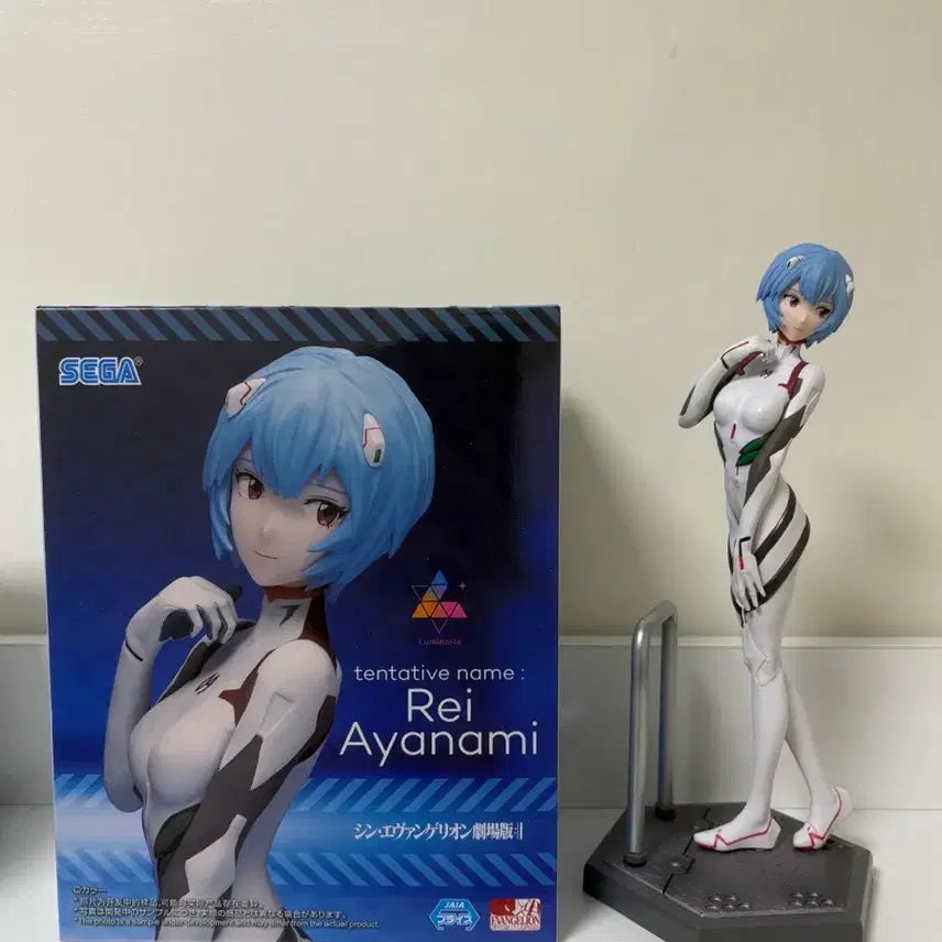 [BUNJANG] Evangelion Ayanaami Rei Luminasta Figure Sega / 에반게리온 아야나미 레이 피규어 세가 루미나스타
