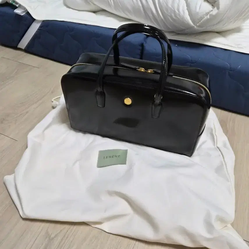 [BUNJANG] Lemaire Grand Sac Jour Black Tote Bag / 르메메 그랜드 삭쥬르 블랙 정가28