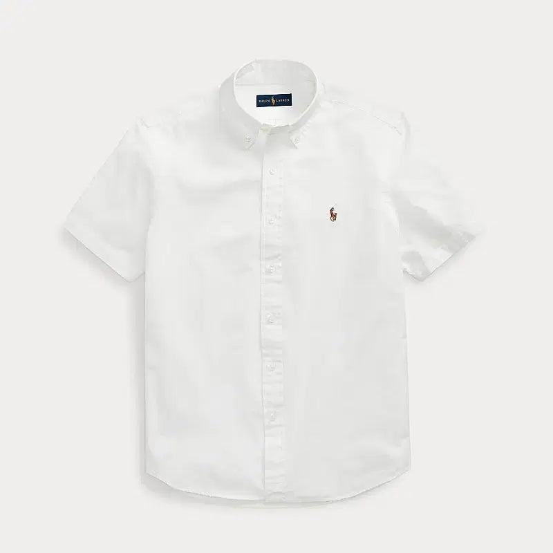 [BUNJANG] Polo Ralph Lauren Oxford Short Sleeve Shirt / 폴로 랄프로렌 옥스포드 반팔 셔츠/남여공용