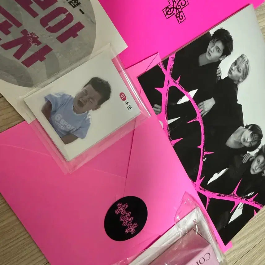 [BUNJANG] TXT Streaming Proof Ddakji Stickers + CoralHaze Reverse Gift Set / 투바투 스밍인증 띠부씰 + 코랄헤이즈 역조공