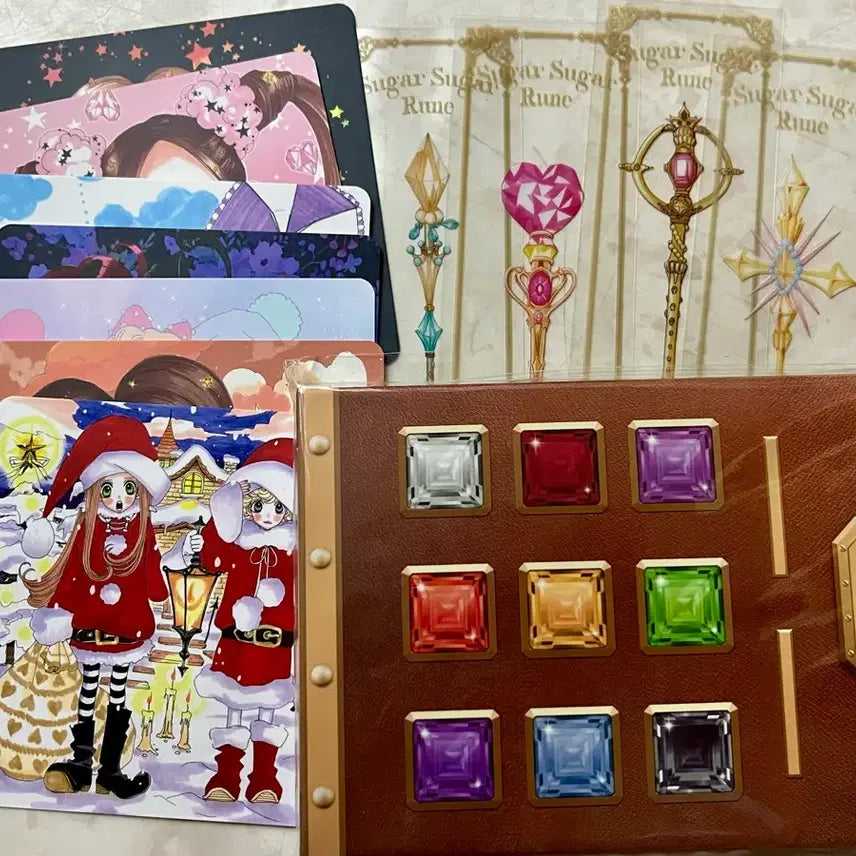 [BUNJANG] Sugar Sugar Rune Pop-up Postcard Book Special Set / 슈가슈가룬 팝업 엽서북 특전 양도 슈슈룬 엽서 원화