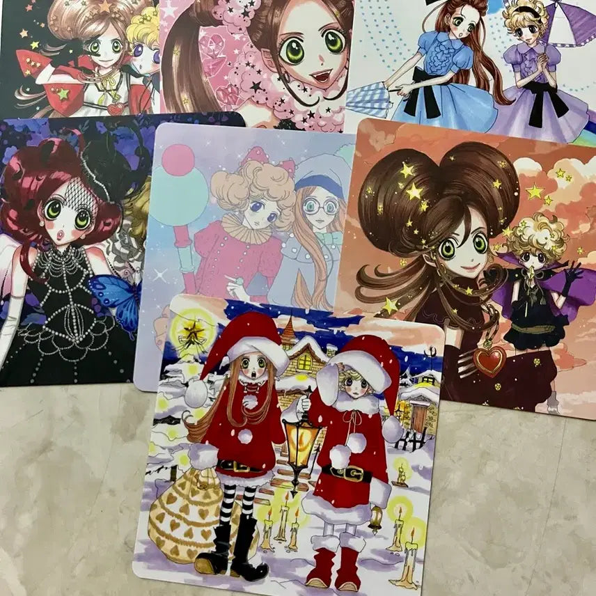 [BUNJANG] Sugar Sugar Rune Pop-up Postcard Book Special Set / 슈가슈가룬 팝업 엽서북 특전 양도 슈슈룬 엽서 원화