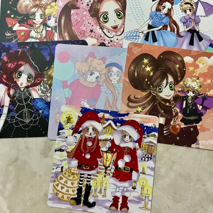 [BUNJANG] Sugar Sugar Rune Pop-up Postcard Book Special Set / 슈가슈가룬 팝업 엽서북 특전 양도 슈슈룬 엽서 원화