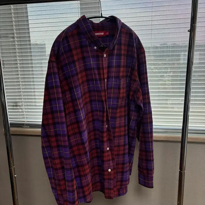 [BUNJANG] Supreme Checkered Shirt L / 슈프림 체크셔츠 L