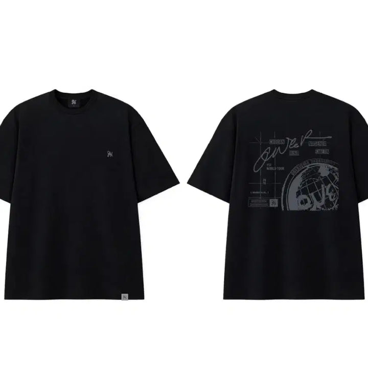 [BUNJANG] QWER Location Short-Sleeve T-Shirt / [3] QWER 락케이션 반팔 티셔츠