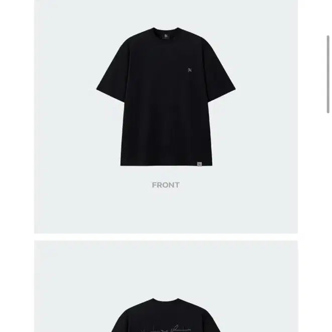 [BUNJANG] QWER Location Short-Sleeve T-Shirt / [3] QWER 락케이션 반팔 티셔츠