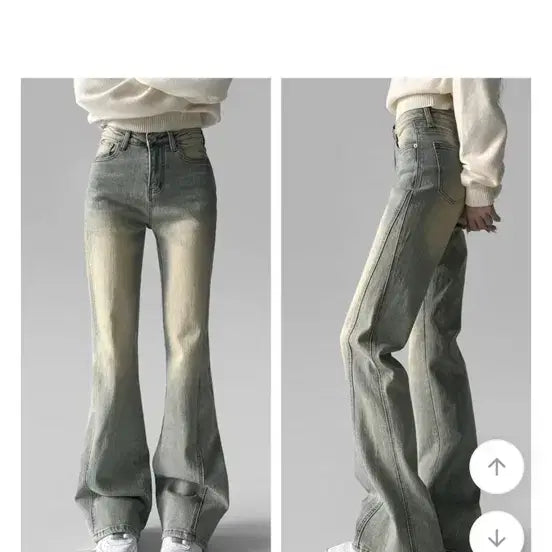 [BUNJANG] Pitsy Light Wash Bootcut Denim Pants / [새상품]핏시 연청 워싱 부츠컷 데님 팬츠