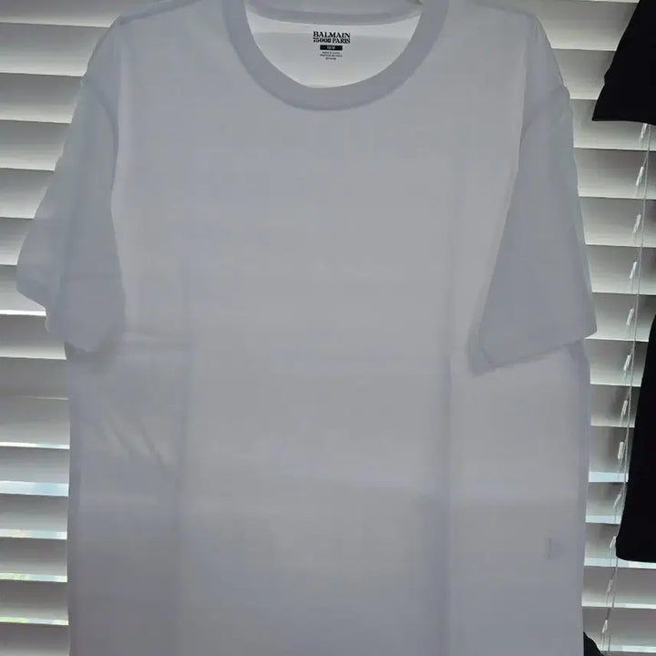 [BUNJANG] Short Sleeve T-Shirt White/Black / 반팔 티셔츠 화이트/블랙