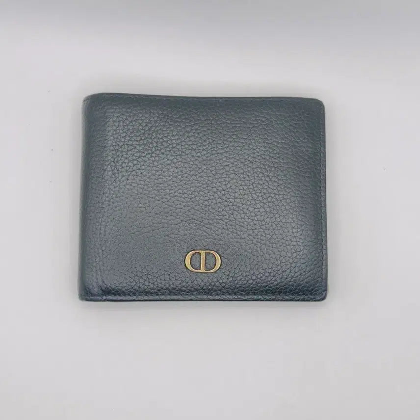 [BUNJANG] Dior CD Logo Signature Bifold Wallet Black Full Set / [정품]디올 CD로고 시그니처 반지갑 블랙 풀구성