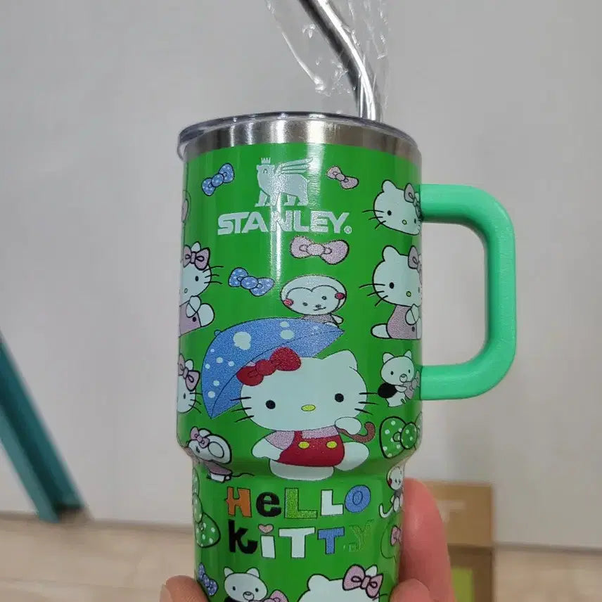 [BUNJANG] Hello Kitty Collaboration Tumbler Keyring Set / 헬로키티 콜라보 텀블러 키링 2종 새상품