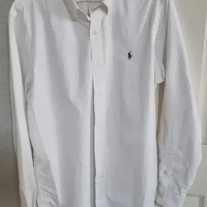 [BUNJANG] Polo Ralph Lauren White Button-Down Shirt / 폴로 랄프로렌 와이셔츠
