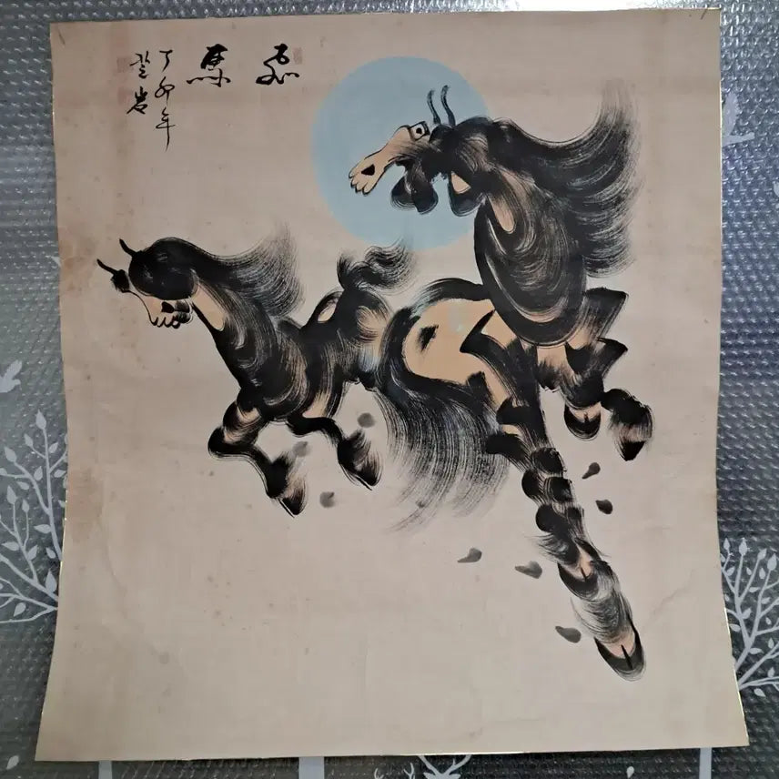 [BUNJANG] Korean Traditional Painting Horse Painting / 동양화 말그림