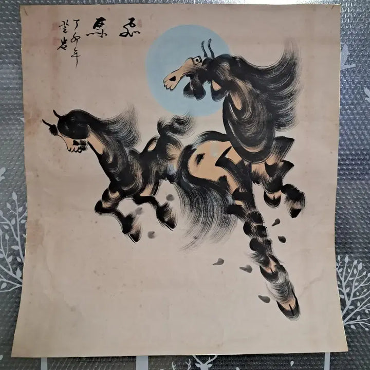 [BUNJANG] Korean Traditional Painting Horse Painting / 동양화 말그림