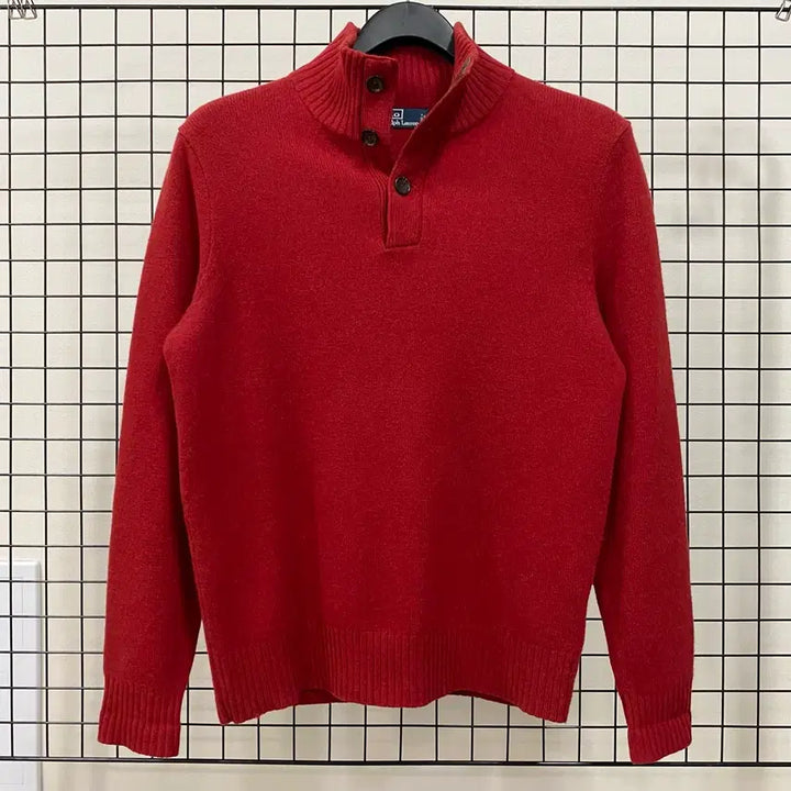 [BUNJANG] Polo Ralph Lauren Angora Merino Wool Henly Neck Knit / <M> 폴로 랄프로렌 앙고라 메리노울 헨리넥 니트