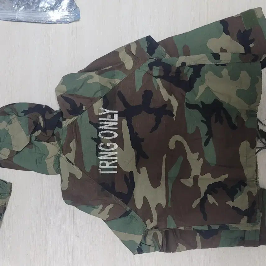 [BUNJANG] US Military Woodland MOPP Gear Set (S/S) / 미군 우드랜드 화생방보호의 세트(s/s)