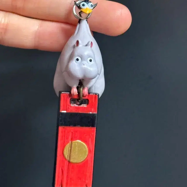 [BUNJANG] Spirited Away Bow Nezumi &amp; Haedori Keyring / 센과 치히로의 행방불명 보우 키링