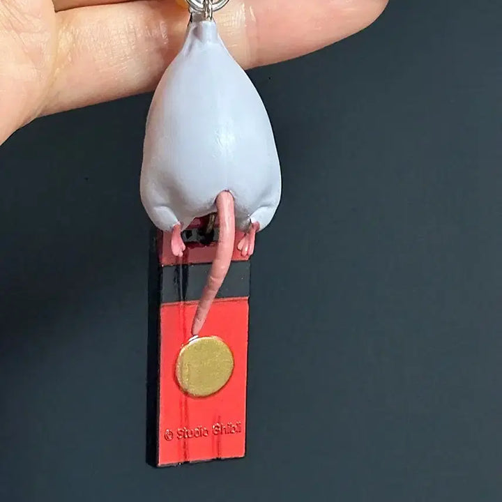 [BUNJANG] Spirited Away Bow Nezumi &amp; Haedori Keyring / 센과 치히로의 행방불명 보우 키링
