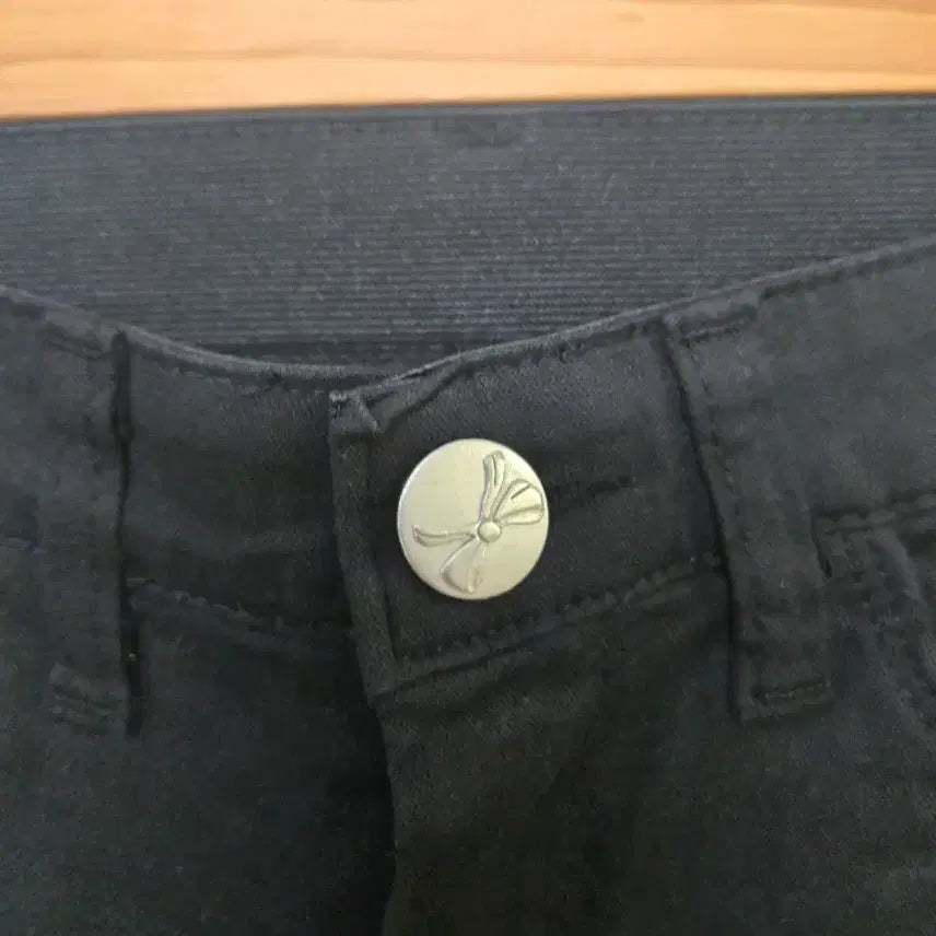 [BUNJANG] Black Bootcut Jeans / 블랙 부츠컷 청바지